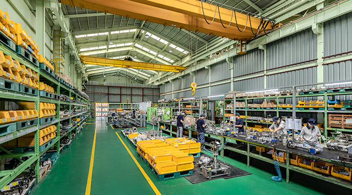 Valve Assembly Line